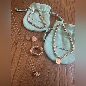 Tiffany & Co. Circle Tag Bead Bracelet